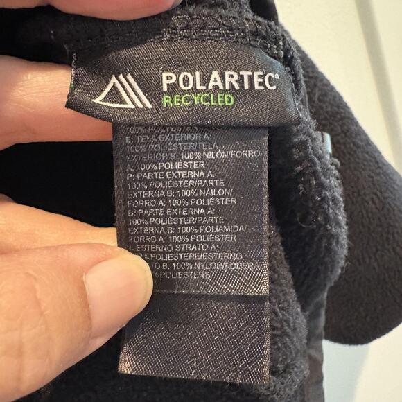 North Face Jacket Womens Medium Breast Cancer Pink Ribbon Polartec Fleece Zip - Picture 12 of 15